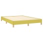 vidaXL Bettgestell ohne Matratze Grün 140x190 cm Stoff vidaXL Bettgestell ohne Matratze Grün 140x190 cm Stoff