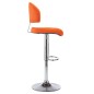 vidaXL Barhocker Orange Kunstleder vidaXL Barhocker Orange Kunstleder