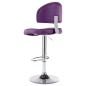 vidaXL Barhocker 2 Stk. Lila Kunstleder vidaXL Barhocker 2 Stk. Lila Kunstleder