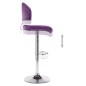 vidaXL Barhocker 2 Stk. Lila Kunstleder vidaXL Barhocker 2 Stk. Lila Kunstleder
