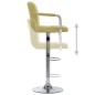 vidaXL Barhocker Grün Stoff vidaXL Barhocker Grün Stoff