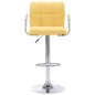 vidaXL Barhocker Gelb Stoff vidaXL Barhocker Gelb Stoff