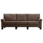 vidaXL 3-Sitzer-Sofa Braun Stoff vidaXL 3-Sitzer-Sofa Braun Stoff