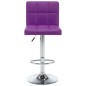 vidaXL Barhocker 2 Stk. Lila Kunstleder vidaXL Barhocker 2 Stk. Lila Kunstleder