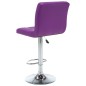 vidaXL Barhocker 2 Stk. Lila Kunstleder vidaXL Barhocker 2 Stk. Lila Kunstleder