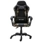 vidaXL Gaming-Stuhl Schwarz und Tarnmuster Kunstleder vidaXL Gaming-Stuhl Schwarz und Tarnmuster Kunstleder
