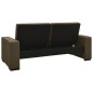 vidaXL Schlafsofa Braun Kunstleder vidaXL Schlafsofa Braun Kunstleder
