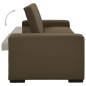 vidaXL Schlafsofa Braun Kunstleder vidaXL Schlafsofa Braun Kunstleder