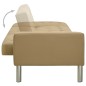 vidaXL Schlafsofa Cappuccino-Braun Kunstleder vidaXL Schlafsofa Cappuccino-Braun Kunstleder