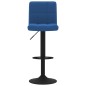 vidaXL Barhocker Blau Samt vidaXL Barhocker Blau Samt