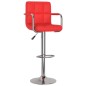 vidaXL Barhocker 2 Stk. Rot Kunstleder vidaXL Barhocker 2 Stk. Rot Kunstleder
