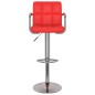 vidaXL Barhocker 2 Stk. Rot Kunstleder vidaXL Barhocker 2 Stk. Rot Kunstleder