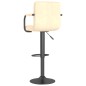 vidaXL Barhocker 2 Stk. Creme Samt vidaXL Barhocker 2 Stk. Creme Samt
