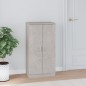 vidaXL Schuhschrank Betongrau 55x35x108 cm Holzwerkstoff vidaXL Schuhschrank Betongrau 55x35x108 cm Holzwerkstoff