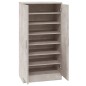 vidaXL Schuhschrank Betongrau 55x35x108 cm Holzwerkstoff vidaXL Schuhschrank Betongrau 55x35x108 cm Holzwerkstoff