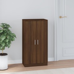 vidaXL Schuhschrank Braun Eichen-Optik 55x35x108 cm Holzwerkstoff