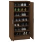 vidaXL Schuhschrank Braun Eichen-Optik 55x35x108 cm Holzwerkstoff vidaXL Schuhschrank Braun Eichen-Optik 55x35x108 cm Holzwerkstoff
