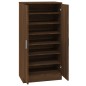 vidaXL Schuhschrank Braun Eichen-Optik 55x35x108 cm Holzwerkstoff vidaXL Schuhschrank Braun Eichen-Optik 55x35x108 cm Holzwerkstoff