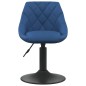 vidaXL Esszimmerstühle 2 Stk. Drehbar Blau Samt vidaXL Esszimmerstühle 2 Stk. Drehbar Blau Samt