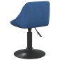 vidaXL Esszimmerstühle 2 Stk. Drehbar Blau Samt vidaXL Esszimmerstühle 2 Stk. Drehbar Blau Samt
