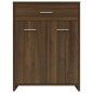 vidaXL Badezimmerschrank Braun Eichen-Optik 60x33x80 cm Holzwerkstoff vidaXL Badezimmerschrank Braun Eichen-Optik 60x33x80 cm Holzwerkstoff