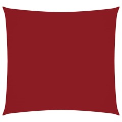 vidaXL Sonnensegel Oxford-Gewebe Quadratisch 7x7 m Rot