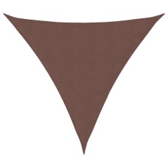 vidaXL Sonnensegel Oxford-Gewebe Dreieckig 3x3x3 m Braun