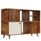 vidaXL Sideboard 118x35x70 cm Massivholz Palisander vidaXL Sideboard 118x35x70 cm Massivholz Palisander