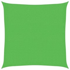 vidaXL Sonnensegel 160 g/m² Hellgrün 2,5x2,5 m HDPE