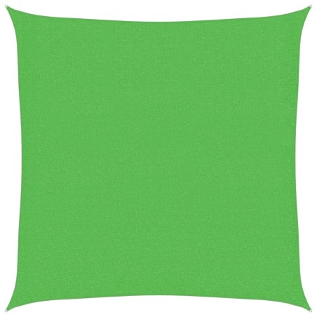 vidaXL Sonnensegel 160 g/m² Hellgrün 2,5x2,5 m HDPE