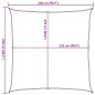 vidaXL Sonnensegel 160 g/m² Hellgrün 2,5x2,5 m HDPE vidaXL Sonnensegel 160 g/m² Hellgrün 2,5x2,5 m HDPE