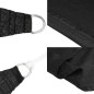 vidaXL Sonnensegel 160 g/m² Schwarz 6x6x6 m HDPE vidaXL Sonnensegel 160 g/m² Schwarz 6x6x6 m HDPE