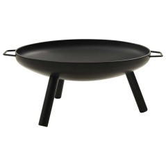 vidaXL Feuerschale 70x59x28 cm Stahl