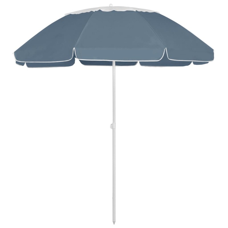 vidaXL Strandschirm Blau 300 cm vidaXL Strandschirm Blau 300 cm