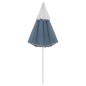 vidaXL Strandschirm Blau 300 cm vidaXL Strandschirm Blau 300 cm