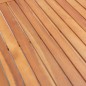 vidaXL Gartentisch Grau 200x200x74 cm Poly Rattan und Akazienholz vidaXL Gartentisch Grau 200x200x74 cm Poly Rattan und Akazienholz