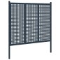 vidaXL Gartenzaun Stahl 177×200 cm Anthrazit vidaXL Gartenzaun Stahl 177×200 cm Anthrazit