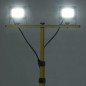 vidaXL LED-Fluter mit Stativ 2x20 W Kaltweiß vidaXL LED-Fluter mit Stativ 2x20 W Kaltweiß