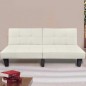 vidaXL Schlafsofa Verstellbar Beige vidaXL Schlafsofa Verstellbar Beige