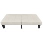 vidaXL Schlafsofa Verstellbar Beige vidaXL Schlafsofa Verstellbar Beige