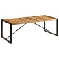 vidaXL Esstisch 220x100x75 cm Massivholz Mango vidaXL Esstisch 220x100x75 cm Massivholz Mango