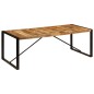 vidaXL Esstisch 220x100x75 cm Massivholz Mango vidaXL Esstisch 220x100x75 cm Massivholz Mango