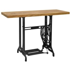 vidaXL Nähmaschinen-Konsolentisch 110×40×75 cm