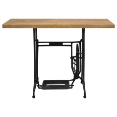 vidaXL Nähmaschinen-Konsolentisch 110×40×75 cm