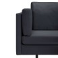 vidaXL Ecksofa Dunkelgrau Stoff vidaXL Ecksofa Dunkelgrau Stoff