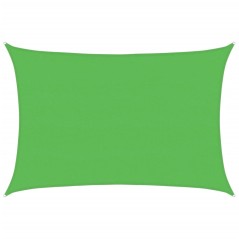 vidaXL Sonnensegel 160 g/m² Hellgrün 5x6 m HDPE