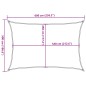 vidaXL Sonnensegel 160 g/m² Hellgrün 5x6 m HDPE vidaXL Sonnensegel 160 g/m² Hellgrün 5x6 m HDPE
