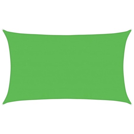 vidaXL Sonnensegel 160 g/m² Hellgrün 5x8 m HDPE