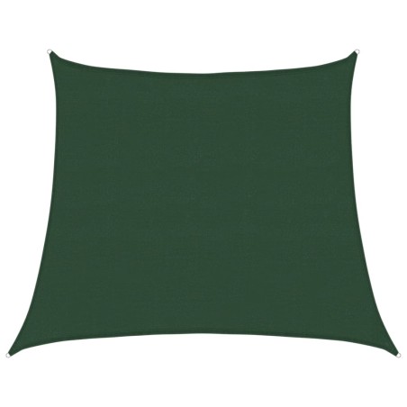 vidaXL Sonnensegel 160 g/m² Dunkelgrün 4/5x4 m HDPE
