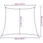 vidaXL Sonnensegel 160 g/m² Dunkelgrün 4/5x4 m HDPE vidaXL Sonnensegel 160 g/m² Dunkelgrün 4/5x4 m HDPE